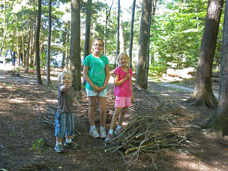 fort at petes lake